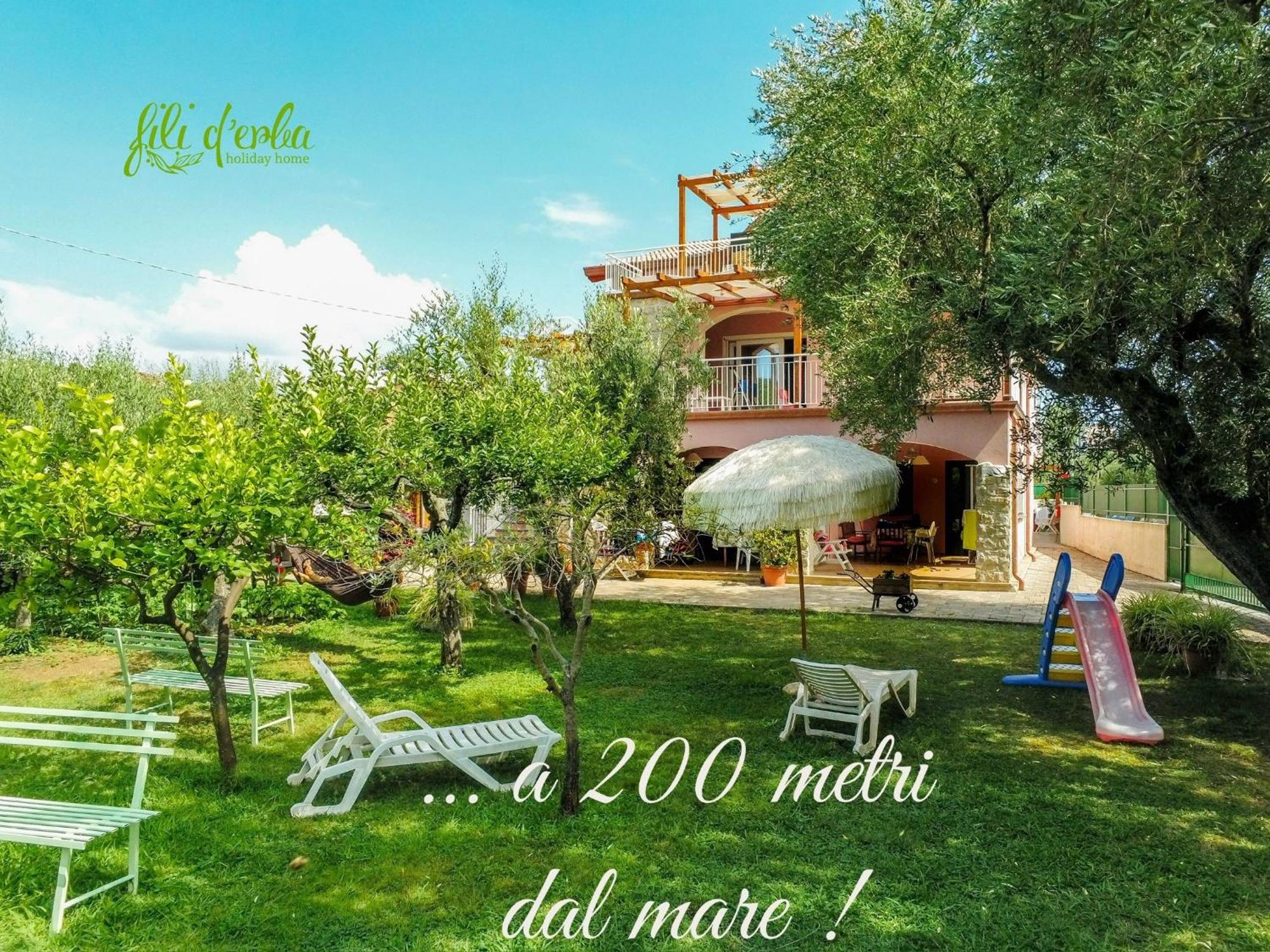 Fili D'Erba Cilento Villa Villammare Exteriör bild